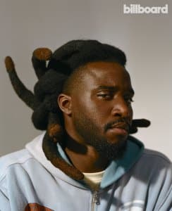 Shaboozey photographed on April 18, 2024 at Dover Studio in Los Angeles.