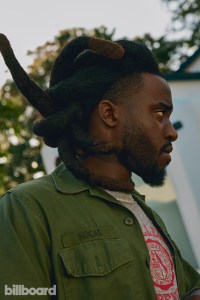 Shaboozey photographed on April 18, 2024 at Dover Studio in Los Angeles.