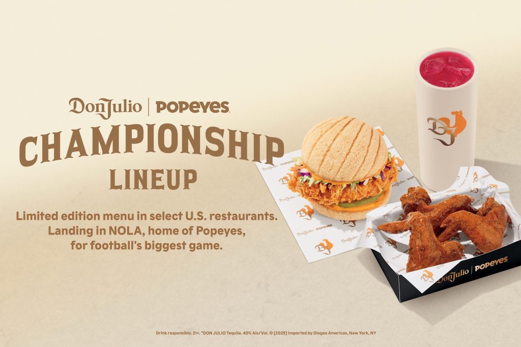 Popeyes X Don Julio The Championship Lineup