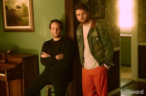 Brian Sokolik, left, and Alex Warren photographed December 19, 2024, in Los Angeles.