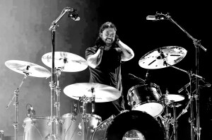 Dave Grohl of Nirvana performs onstage during the FIREAID Benefit Concert for California Fire Relief at The Kia Forum on January 30, 2025 in Inglewood, California.  (Photo by John Shearer/Getty Images for FIREAID)
