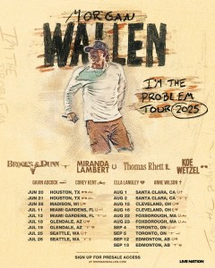 Morgan Wallen I'm the Problem Tour dates