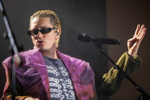 Paco Amoroso of Ca7riel and Paco Amoroso performs live during a concert at Metropol Berlin on December 10, 2024 in Berlin, Germany.