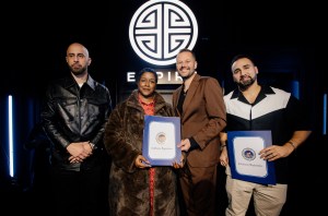 Ghazi, Tina, Nima and California state assemblyman Matt Haney