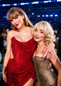 Taylor Swift and Sabrina Carpenter