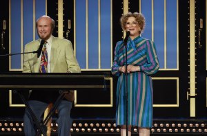 Will Ferrell and Ana Gasteyer at SNL50.