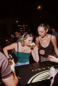 Azzaro during the Billboard THE STAGE at SXSW held at Moody Amphitheater at Waterloo Park on March 15, 2025 in Austin, Texas.