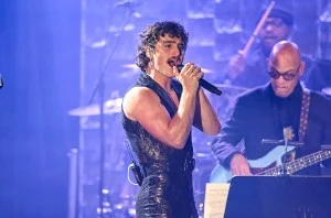 Benson Boone at Clive Davis’ and the Recording Academy’s Pre-GRAMMY Gala at The Beverly Hilton on February 01, 2025 in Los Angeles, California.