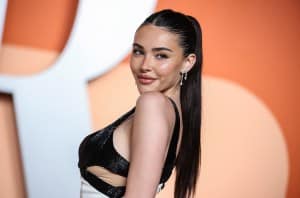 Madison Beer at the 2025 Vanity Fair Oscar Party Hosted By Radhika Jones held at Wallis Annenberg Center for the Performing Arts on March 02, 2025 in Beverly Hills, California.