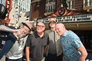 Jeff Pinkus, Paul Leary, Gibby Haynes, King Coffey at 