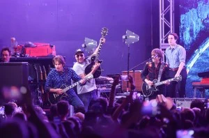 John Fogerty, Tom Morelo at the BMI showcase during SXSW Conference & Festivals at Stubb's on March 11, 2025 in Austin, Texas.
