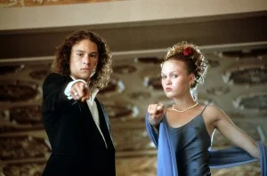 10 THINGS I HATE ABOUT YOU, (aka TEN THINGS I HATE ABOUT YOU), Heath Ledger, Julia Stiles, 1999(image upgraded to