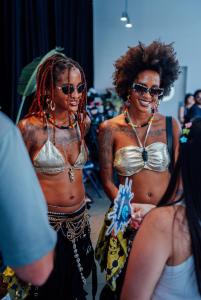 Corianna Dotson, Brianna Dotson of Coco & Breezy at Billboard and Amazon Health’s Pop-up Party held at Ace Hotel & Swim Club Palm Springs on April 12, 2025 in Palm Springs, California.
