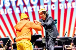 LL Cool J and Gustavo Dudamel and LA Phil