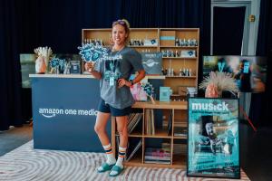 Staff at the Billboard and Amazon Health’s Pop-up Party held at Ace Hotel & Swim Club Palm Springs on April 12, 2025 in Palm Springs, California.