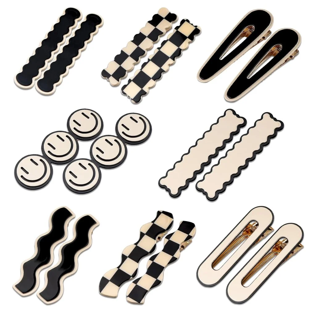 16 PCS Magicsky Simple No Bend Hair Clips