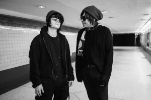 Ed Sheeran and Jimmy Fallon subway busking on 'The Tonight Show Starring Jimmy Fallon' on April 8, 2025.