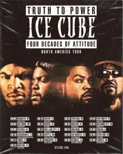 Ice Cube, Truth to Power, Four Decades of Attitude North America Tour 2025