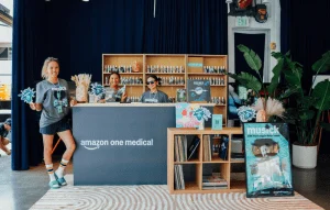 Staff at Billboard and Amazon’s Pop-up Party held at Ace Hotel & Swim Club Palms Springs on April 12, 2025 in Palm Springs California.