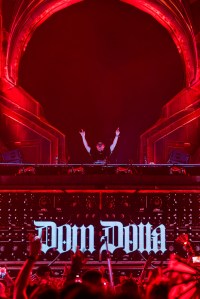 Dom Dolla performs at EDC Las Vegas 2025 at the Las Vegas Motor Speedway on May 17, 2025 in Las Vegas.