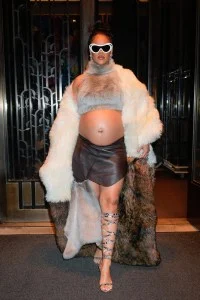 NEW YORK, NEW YORK - MAY 05: Rihanna is seen on May 05, 2023 in New York City. (Photo by Gotham/GC Images)