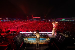 Sara Landry performs at EDC Las Vegas 2025 at the Las Vegas Motor Speedway on May 17, 2025 in Las Vegas.