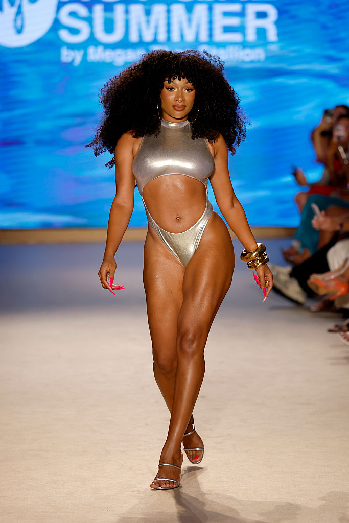 Hot Girl Summer by Megan Thee Stallion at Paraiso Miami Swim Week - Runway