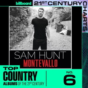 21st Century Charts, Country, Top Albums, Sam Hunt