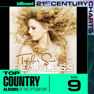 21st Century Charts, Country, Top Albums, Taylor Swift