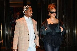 ASAP Rocky and Rihanna