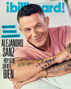 Alejandro Sanz, Billboard Español Cover, May 22, 2025