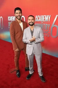 Dan Smyers, Shay Mooney at the 60th Academy Of Country Music Awards held at the Ford Center at The Star on May 08, 2025 in Frisco, Texas.