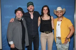 Adrian Michaels, Drew Baldridge, Lanie Gardner, Frank Ray at BBR Music Group Brunch at 2025 ACM Awards at Stonebriar Country Club on May 08, 2025 in Frisco, Texas.