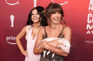 Jessie Murph, Ella Langley at the 60th Academy Of Country Music Awards held at the Ford Center at The Star on May 08, 2025 in Frisco, Texas.