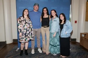 Lexie Lampkin, Jordan Pettit, Lanie Gardner, Jenn Tressler and Samantha Kane at BBR Music Group Brunch at 2025 ACM Awards at Stonebriar Country Club on May 08, 2025 in Frisco, Texas.