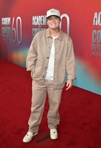 Lily Rose at the 60th Academy Of Country Music Awards held at the Ford Center at The Star on May 08, 2025 in Frisco, Texas.