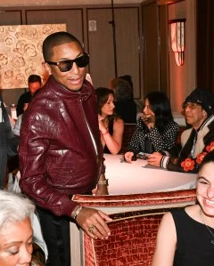 Pharrell Williams attends Pharrell Williams’ After Hours Uno Tournament at Crane Club on May 5, 2025 in New York City.