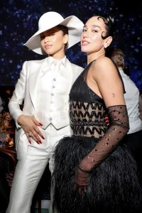 NEW YORK, NEW YORK - MAY 05: (Exclusive Coverage) (L-R) Zendaya and Dua Lipa attend the 2025 Met Gala Celebrating 