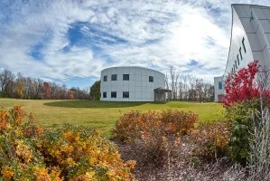 CHANHASSEN, MN - NOVEMBER 02: Exterior of Prince's Paisley Park Museum during a media preview tour on November 2, 2016 in Chanhassen, Minnesota. (Photo by Adam Bettcher/Getty Images)