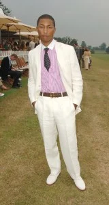 Pharrell Williams attends The Audi Polo Challenge Cup on July 5, 2006 at Cowdray Park in Midhurst, Great Britain.