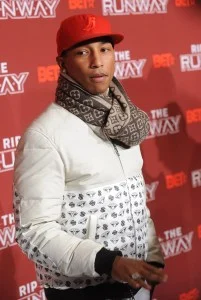 NEW YORK - FEBRUARY 21: Hip-hop artist Pharrell WIlliams attends BET's 'Rip the Runway' at The Manhattan Center on February 21, 2008 in New York City. (Photo by Brad Barket/Getty Images)