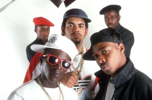 Flavor Flav, Professor Griff, Terminator X, S1W, Chuck D,f Public Enemy