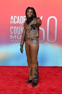 Shaboozey at the 60th Academy Of Country Music Awards held at the Ford Center at The Star on May 08, 2025 in Frisco, Texas.