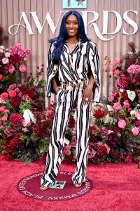 Muni Long at the BET Awards 2025 held at the Peacock Theater on June 09, 2025 in Los Angeles, California.