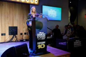 NASHVILLE, TENNESSEE - JUNE 04: Liz Rose at Category 10 on June 04, 2025 in Nashville, Tennessee. (Photo by Jason Kempin/Billboard via Getty Images)