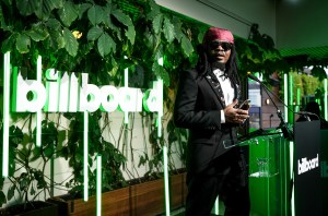 Olamide at the Billboard Global Power Players party held at the Shoreditch House on June 04, 2025 in London, England.