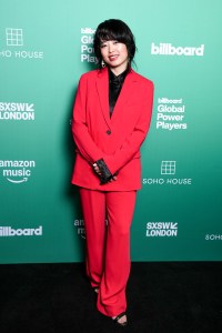 Taeko Saito at the Billboard Global Power Players party held at the Shoreditch House on June 04, 2025 in London, England.