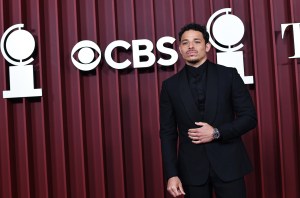 Anthony Ramos at The 78th Annual Tony Awards held at Radio City Music Hall on June 08, 2025 in New York, New York.