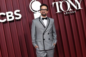 Lin-Manuel Miranda at The 78th Annual Tony Awards held at Radio City Music Hall on June 08, 2025 in New York, New York.