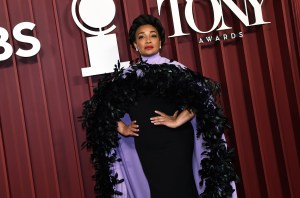Natalie Venetia Belcon at The 78th Annual Tony Awards held at Radio City Music Hall on June 08, 2025 in New York, New York.